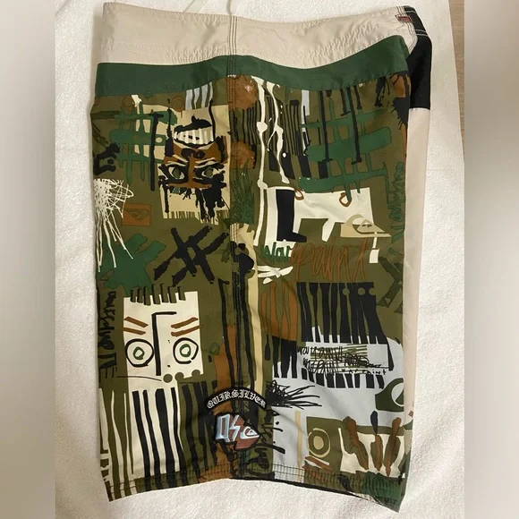 Quicksilver Board Shorts Vintage - Picture 3 of 10